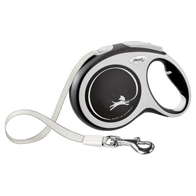 Flexi Rollijn New Comfort Tape Zwart