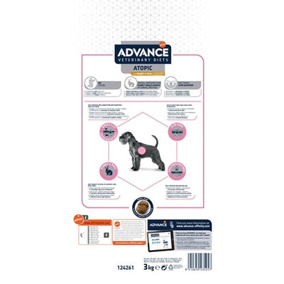 Advance Veterinary Diet Dog Atopic Gevoelige Huid Graanvrij / Derma
