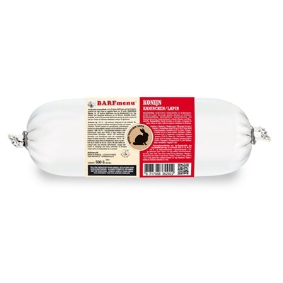 Barfmenu Konijn Hondenvoer