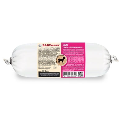 Barfmenu Lam Hondenvoer