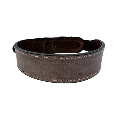 Sazzz Halsband Hond Boho Vintage Leer Bruin
