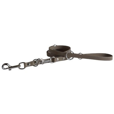 Sazzz Hondenriem Fearless Vintage Verstelbaar Leer Bruin