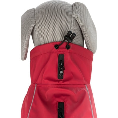 Trixie Regenjas Hond Vimy Rood