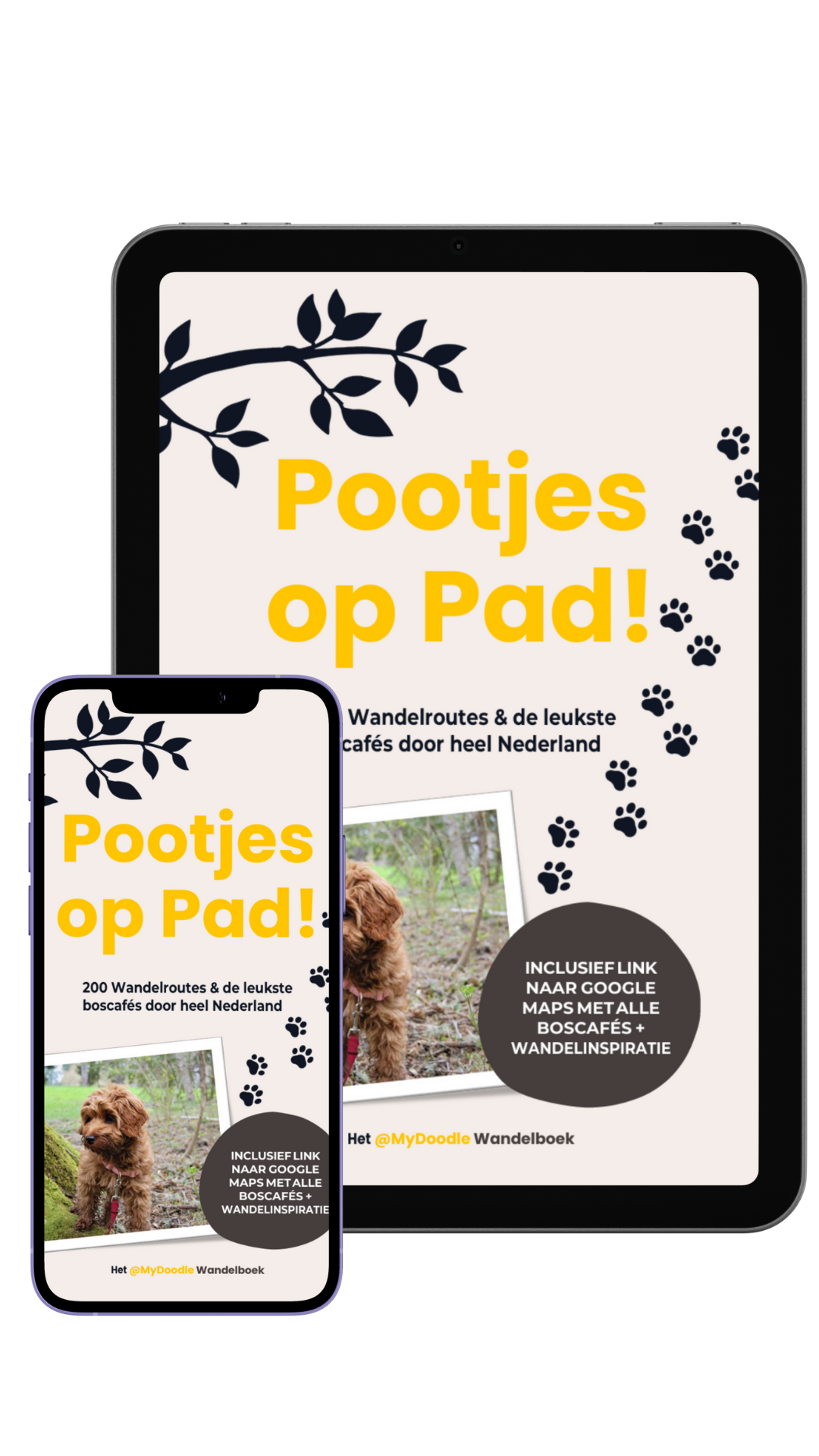 🐾 Pootjes op Pad! - Bundel (Hardcover & E-Book)