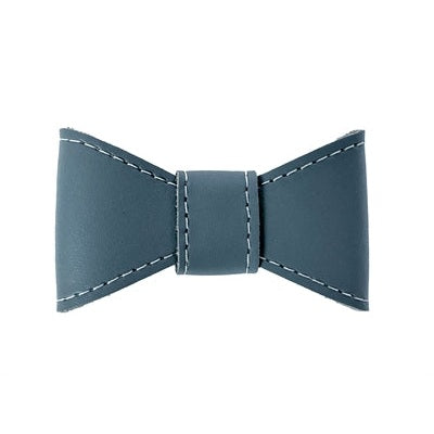 Sazzz Vlinderstrik Glamper Classic Leer Lichtblauw