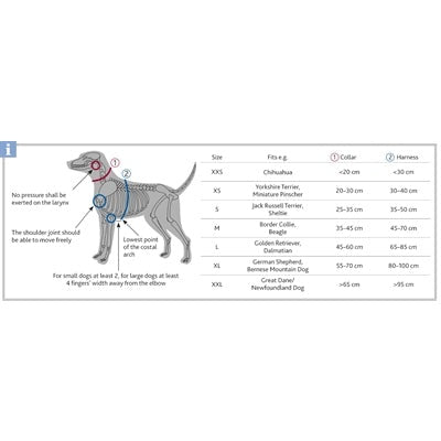 Trixie Halsband Hond Premium Royal Blauw