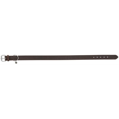 Trixie Halsband Hond Rustic Vetleer Donkerbruin